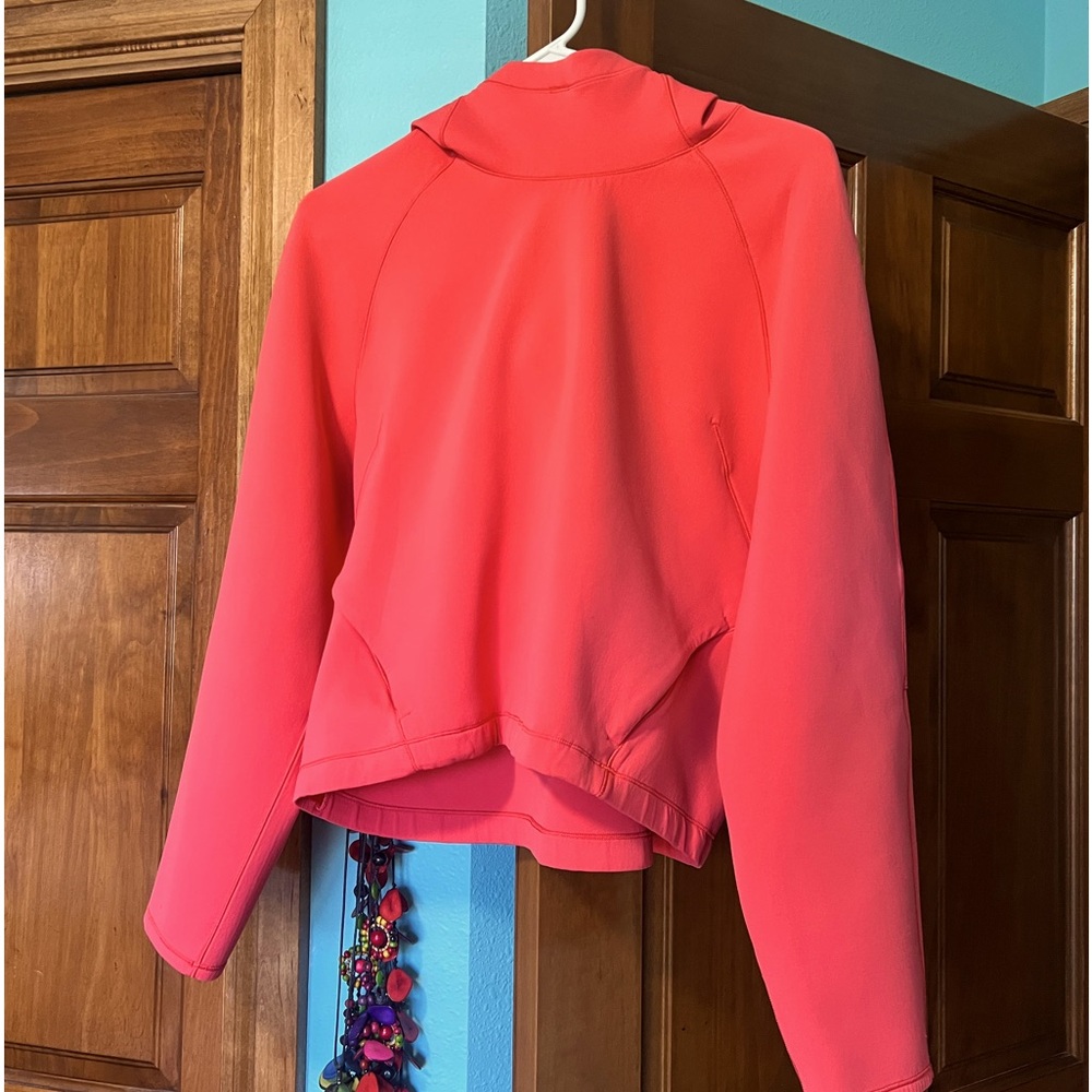 Lululemon orange sweatshirt